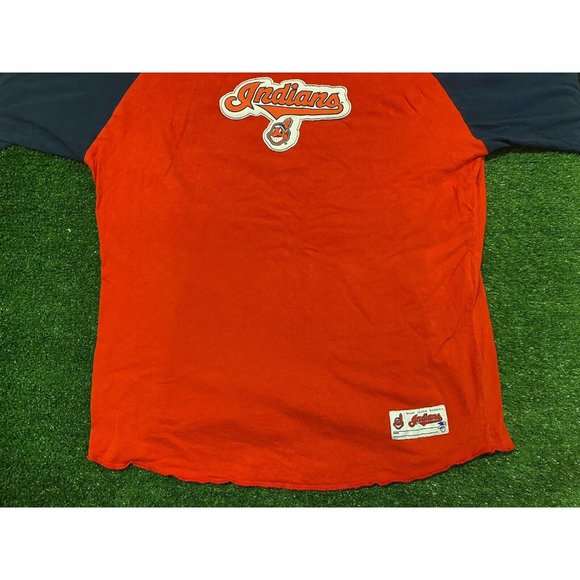 Vintage Retro Y2K Lee Sport Cleveland Indians Chief Wahoo t-shirt XL MLB - Picture 5 of 10